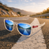 THE PRODUCER | V3 Glossy Clear Blue  Unisex UV400 HD  Pro Sunglasses