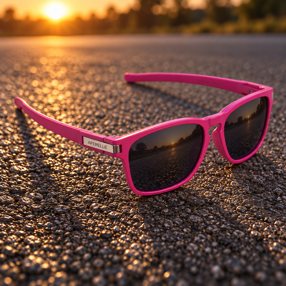 THE PRODUCER Pink Women Sunglasses